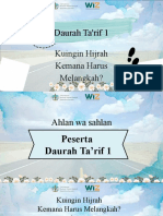Daurah Ta'rif 1