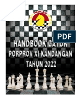 Technical Handbook Catur 2022 Medali 10 Emas