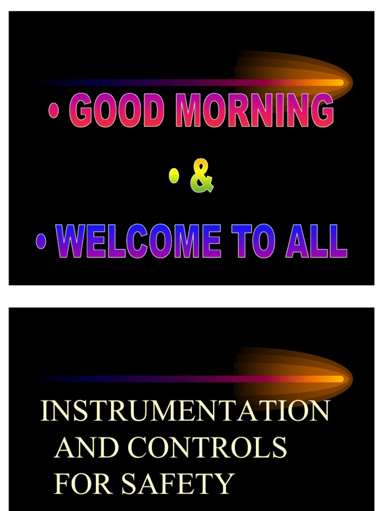Industrial Instrumentation Safety Guide | PDF | Instrumentation ...