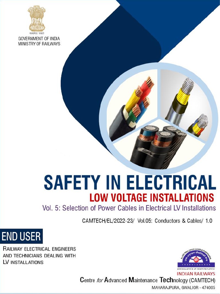 Volume 5Selection of Power Cable in Electrical LV Installations PDF