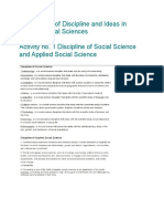 Compilation of Discipline and Ideas in Applied Social Sciences