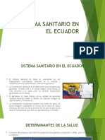 Sistema Sanitario en El Ecuador