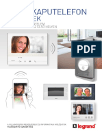 Legrand Video Kaputelefon Szettek Prospektuspdf