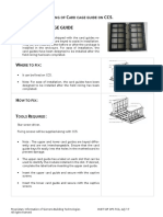 3.3 Installation of CARD CAGE GUIDE ON CC5.