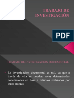 Trabajo de Investigación