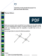 Q4 MATH 8-WEEK 4 - Proving Properties of Parallel Lines Cut by A Transversal