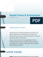 Aspek Pasar & Pemasaran - Polbangtan