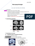 Synthèse Neuropsychologie 8 Chapitres