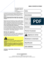 Manual Do Operador - Carregadeira - Volvo - L60F, L70F, L90F - Ref. VOE38B1002597 (2009.12) - PT