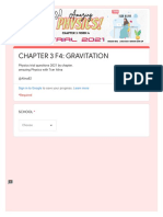 ?chapter 3 F4 - Gravitation