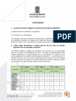 Cuestionario La Silla Vacía Formalización Laboral - Medellín
