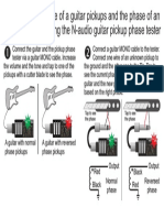 N-Audio Pickup Phase Tester Single Pickup Testing