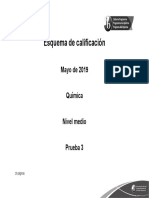 Chemistry Paper 3 SL Markscheme Spanish 2019