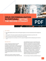 Drug Decriminalisation in Portugal Setting The Record Straight