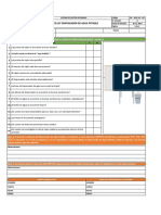 Check List Dispensado de Agua Potable MPM