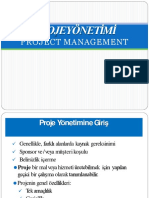 Projeyönet İMİ: Project Management