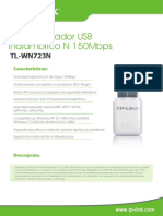 TL-WN723N V3 Datasheet