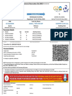 ERS-Normal User Booked TATA-JSME Train Ticket