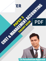 CA Inter Cost & MGT Accounting Theory Book by CA Purushottam Aggarwal