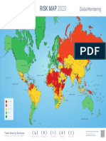 Risk Map 2023: Global Climate Change Impact Projections