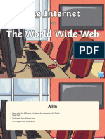T2 I 032 The Difference Between The Internet and The World Wide Web Powerpoint - Ver - 1