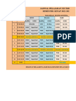 Jadwal Xii Tkro 1 Sem 2 (2022-2023)