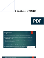 Chest Wall Tumors