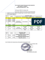 KEGIATAN PASCA SUMATIF AKHIR 19-23 Desember 2022 