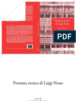 Presenza Storica Di Luigi Nono