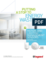 Motion and Lighting Management Sensors