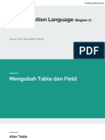 Data Definition Language - Bag 2