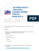 Examen primer parcial de bacteriología y virología