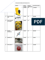 Data Pengajuan Pembelian K3L