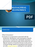 CH - 1 Managerial Economics Unit 1