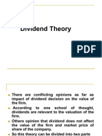 Dividend Theory