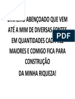 O Dinheiro Vem Até A Mim de Diversas