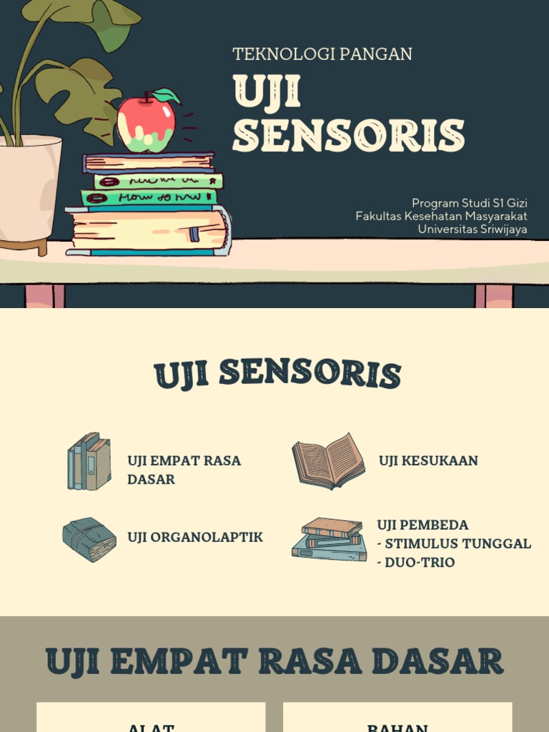 Uji Sensoris pada Teknologi Pangan | PDF | Kesehatan Holistik