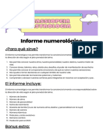 Numerologia Informe