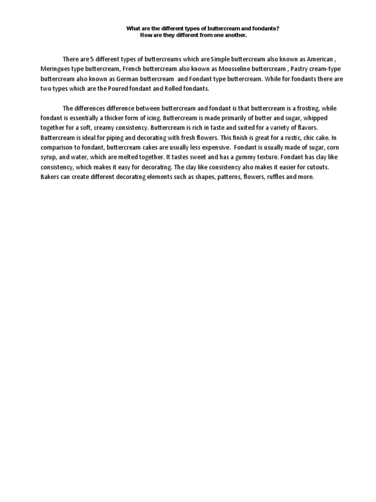 Buttercream and Fondant PDF