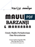 Terjemahan Maulid Barzanji Dan Marhaban