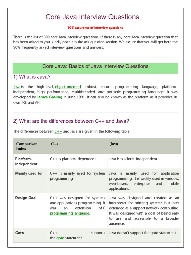 Java Interview Programs Javatpoint Java Interview Programs Javatpoint