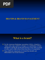 CH1 Brand & Brand Management