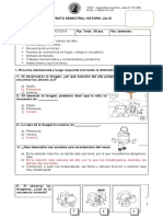 1°básico - Historia - Evento Semestral Julio