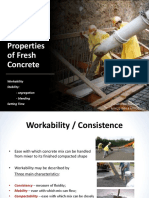 Properties of Fresh Concrete