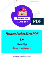 Business Studies Notes PDF Class 12 Chapter 8