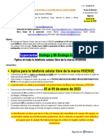 Nota Operativa 15% de Bonificación Con Telefonía Libre Hisense