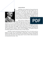 Adolf Hitler biography