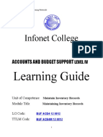 Infonet College: Learning Guide