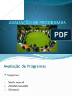 Avaliação de Programas