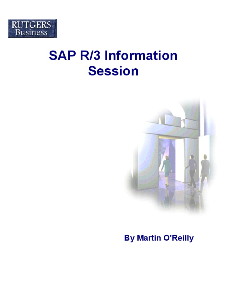 SAP R/3 User Guide for Beginners | PDF | Microsoft Excel | Icon